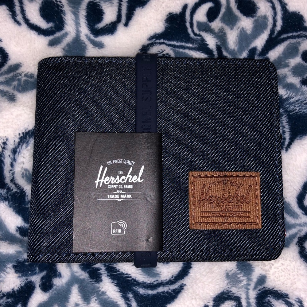 Indigo Herschel Wallet